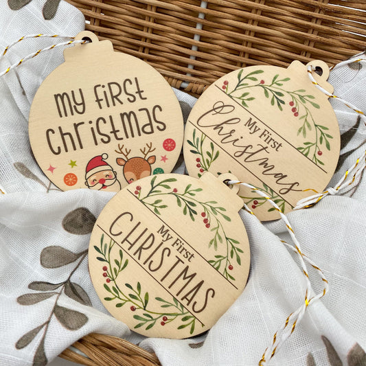 My First Christmas Bauble