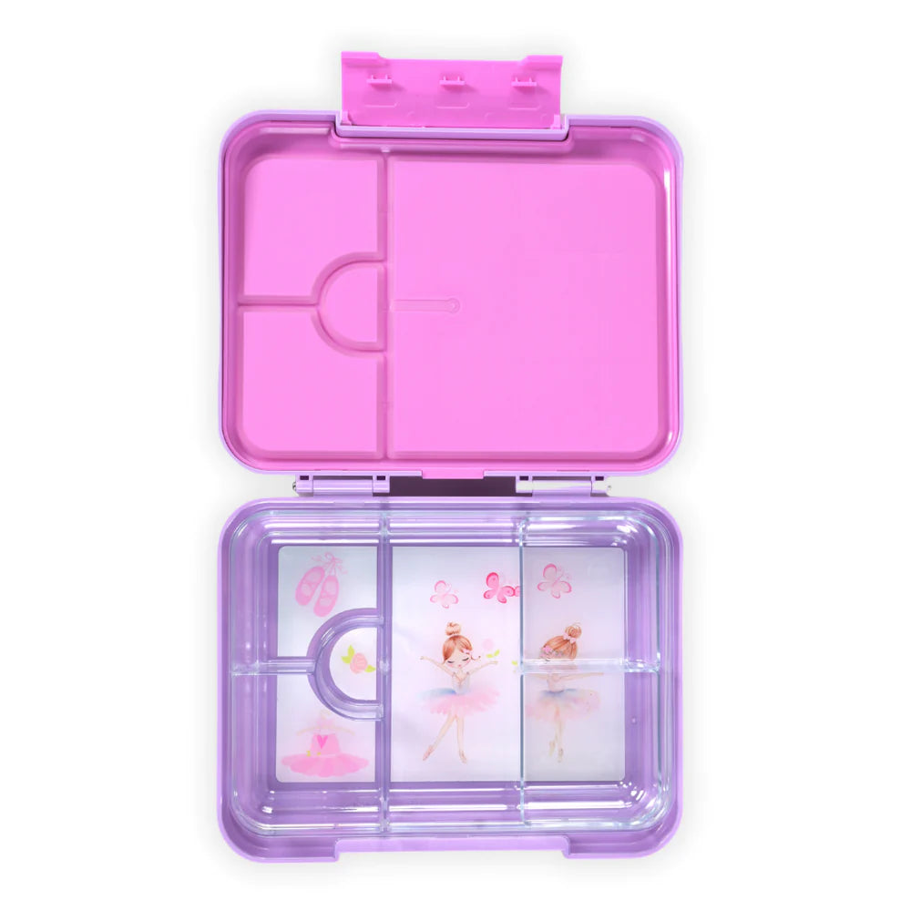 Large Bento Lunchbox - Violet Ballerina