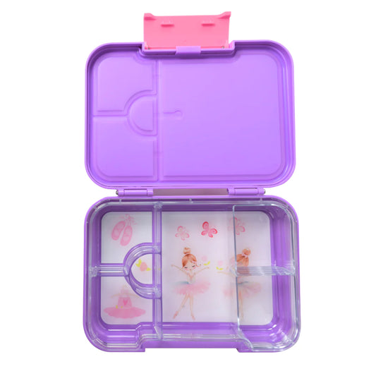 Medium Bento Lunchbox - Purple Ballerina