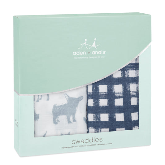 Waverley 2-pack Muslin Swaddles