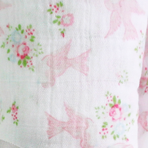 Sweet Birds Muslin Swaddle