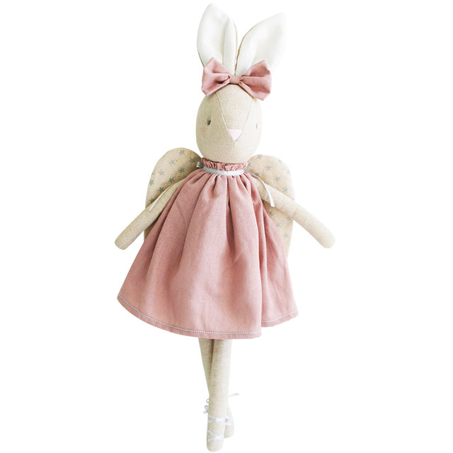 Abby Angel Bunny 48cm Rose