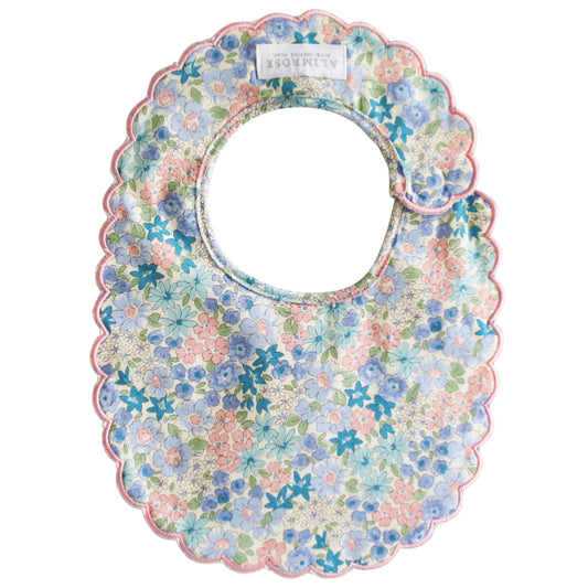 Scallop Bib Liberty Blue