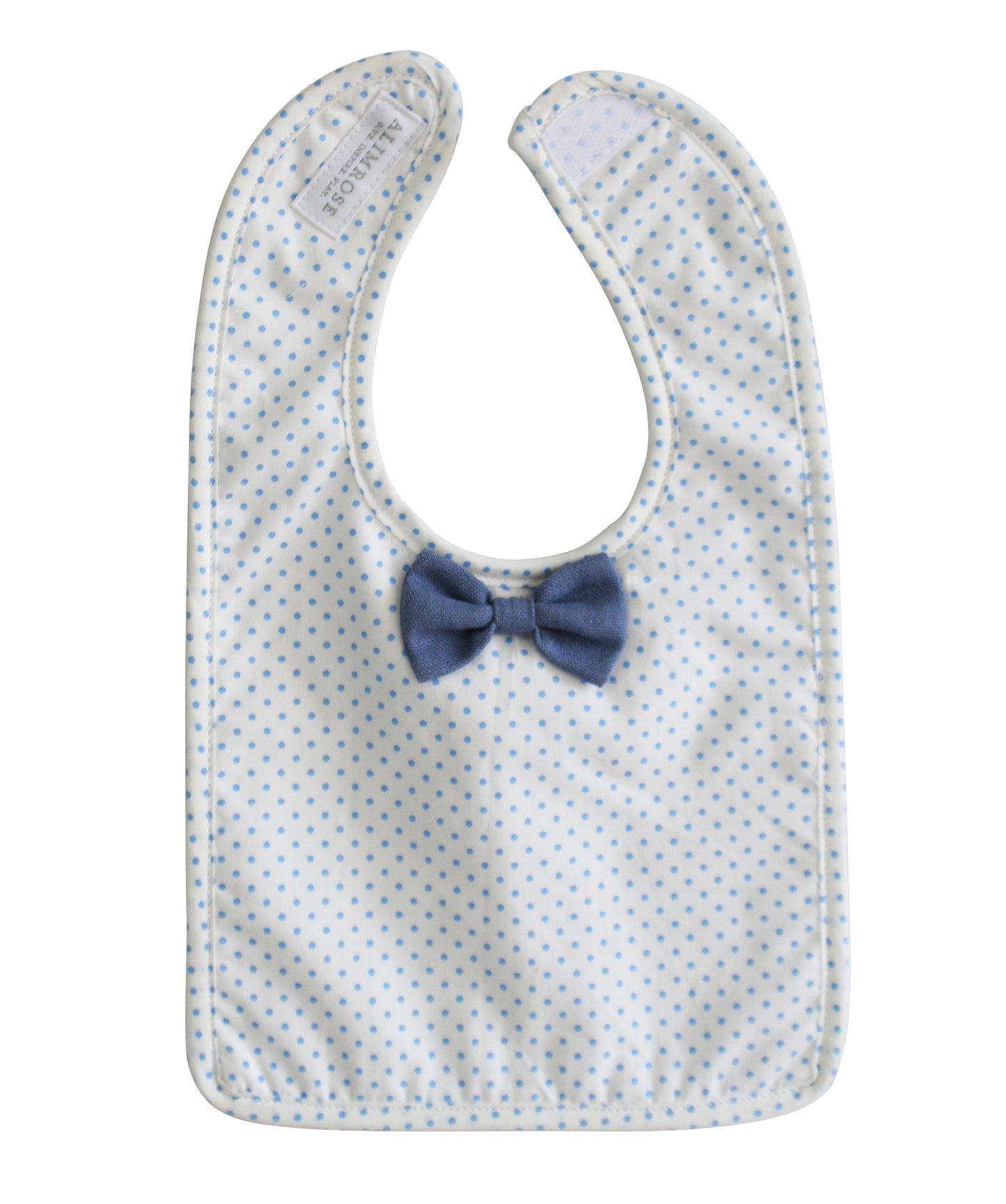 Bow Tie Bib Spot Blue